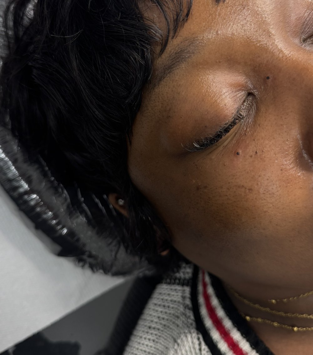 Beauty mark tattoo result by Kate Dark